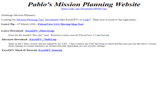 Desktop Screenshot of mission-planning.com